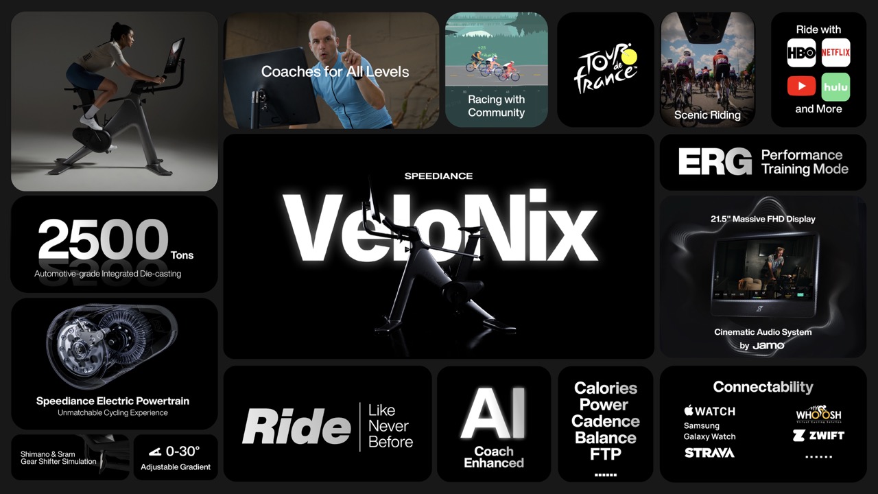 VeloNix Full Technical Specifications